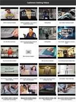 Cashmere Clothing Instant Mobile Video Site MRR Software