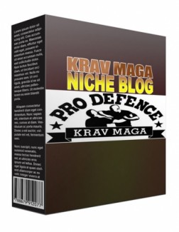 New Krav Maga Flipping Niche Blog Personal Use Template