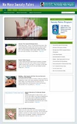 Sweaty Palms Blog Personal Use Template With Video