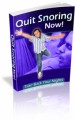 Quit Snoring Now Mrr Ebook