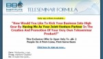 BBO Teleseminar Formula Plr Ebook With Audio