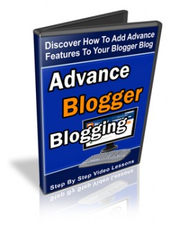 Advance Blogger Blogging Resale Rights Video