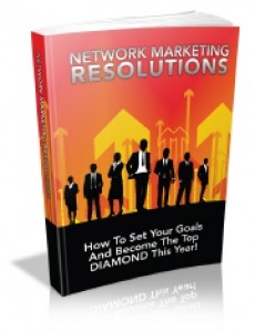 Network Marketing Resolutions Mrr Ebook