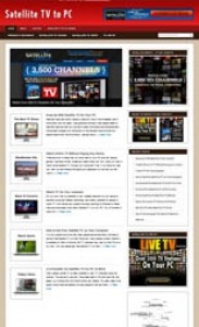 Satellite TV Niche Blog Personal Use Template