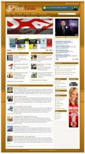 Real Estate Blog Theme Plr Template