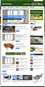 Home Gardening Niche Blog Personal Use Template