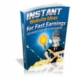 Instant Website Ideas For Fast Earnings Resale Rights Ebook 