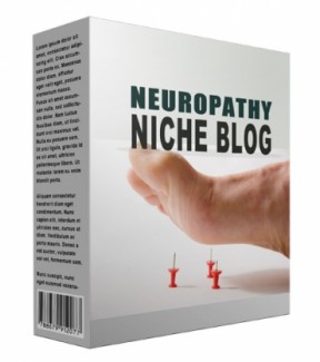Neuropathy Flipping Niche Blog Personal Use Template