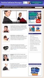 Subliminal Niche Blog Personal Use Template With Video