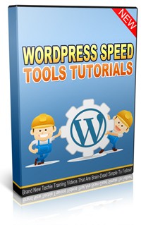 WordPress Speed Tools Tutorials MRR Video With Audio