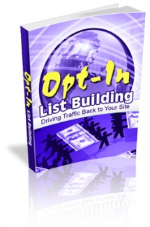 Opt-In List Building MRR Ebook