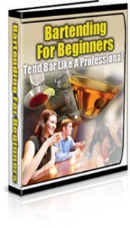 Bartending For Beginners PLR Ebook