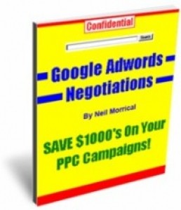 Google Adwords Negotiations Resale Rights Ebook