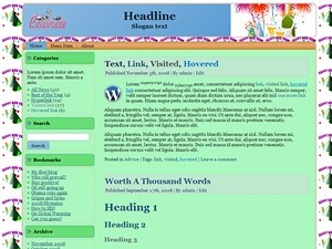 New Years WordPress Themes Resale Rights Template