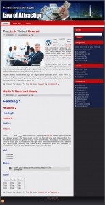 Law Of Attraction Templates Plr Template