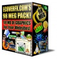EcoverfxCom 98 Meg Graphic Pack Resale Rights Graphic