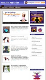 Kundalini Meditation Niche Blog Personal Use Template With Video