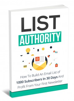 List Authority MRR Ebook