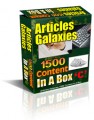 Articles Galaxies PLR Article