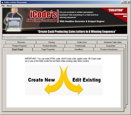 Evolution – The Sales Letter Processor PLR Software