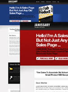 Janissary Sales Theme PLR Template