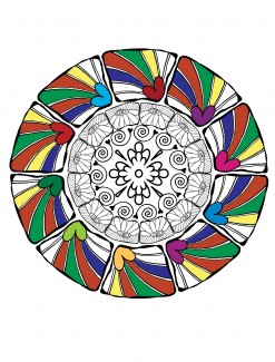 Adult Coloring Book Images Personal Use Graphic
