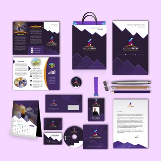 Informa Tech Print Design Personal Use Template