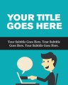 Marketing Minisite Template PLR Template 