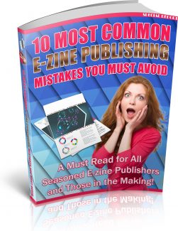 Most Common Ezine Publishing Mistakes PLR Ebook