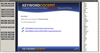 Keyword Cockpit Resale Rights Software