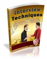 Interview Techniques Mrr Ebook
