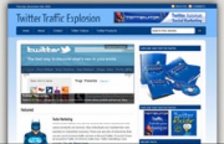 Twitter Blog Personal Use Template