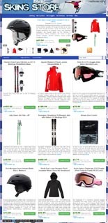 Azon Skiing Store PLR Template