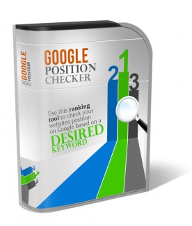 Google Position Tool PLR Software