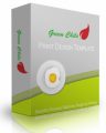 Green Chile Print Design Personal Use Template