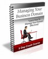 Managing Your Business Domain PLR Autoresponder Messages