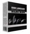 New Sign Language Flipping Niche Blog Personal Use Template