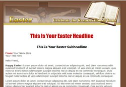 Easter Template 1 PLR Template