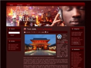Night Music – WP Theme Mrr Template