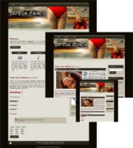 On The Beach 01 – WP Theme Mrr Template
