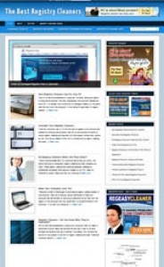 Registry Cleaners Niche Blog Personal Use Template