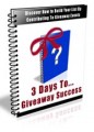 3 Days To Giveaway Success Resale Rights Autoresponder ...