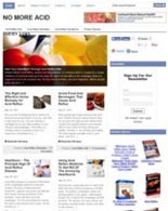 Acid Reflux Niche Blog PLR Template