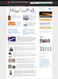 Acne Treatment Niche Blog Personal Use Template