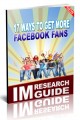 17 Ways To Get More Facebook Fans Personal Use Ebook 