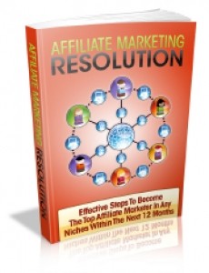 Affiliate Marketing Resolution Mrr Ebook