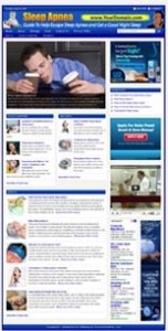 Sleep Apnea Website Plr Template