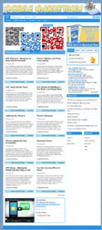 Mobile Marketing Niche Blog Personal Use Template