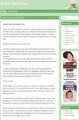 Baby Nutrition Niche Blog PLR Template 