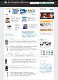 Bad Breath Niche Blog Personal Use Template